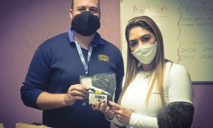 Empresa doa 4 mil extensores de máscara a unidades da Região de Saúde Norte