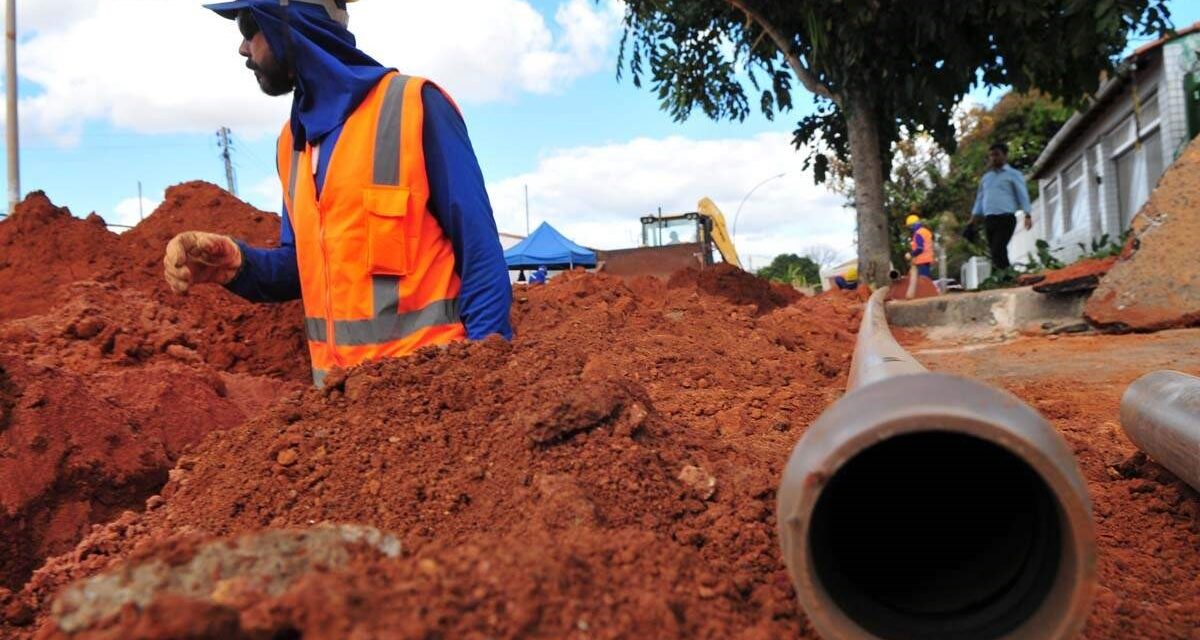 Água e saneamento: GDF investe R$ 230 milhões em obras