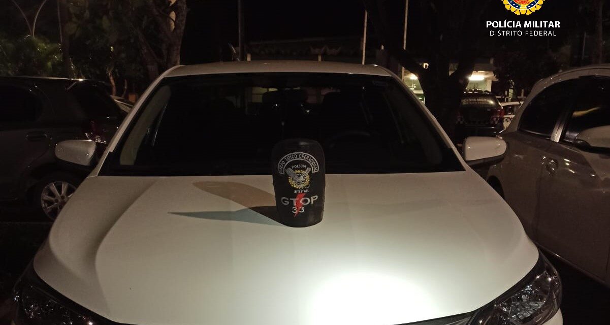 PMDF recupera carro roubado em Sobradinho