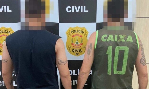 TENTATIVA DE HOMICÍDIO – Irmãos são presos, em Sobradinho 2, após atirar na cabeça de rival