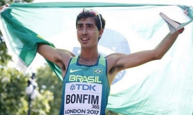 Caio Bonfim conquista medalha de prata no Sul-Americano de Marcha Atlética