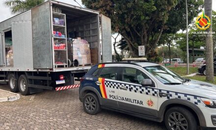 PMDF recupera caminhão furtado com carga avaliada em R$ 125.000,00 em Sobradinho