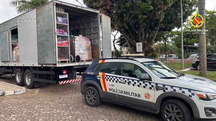 PMDF recupera caminhão furtado com carga avaliada em R$ 125.000,00 em Sobradinho
