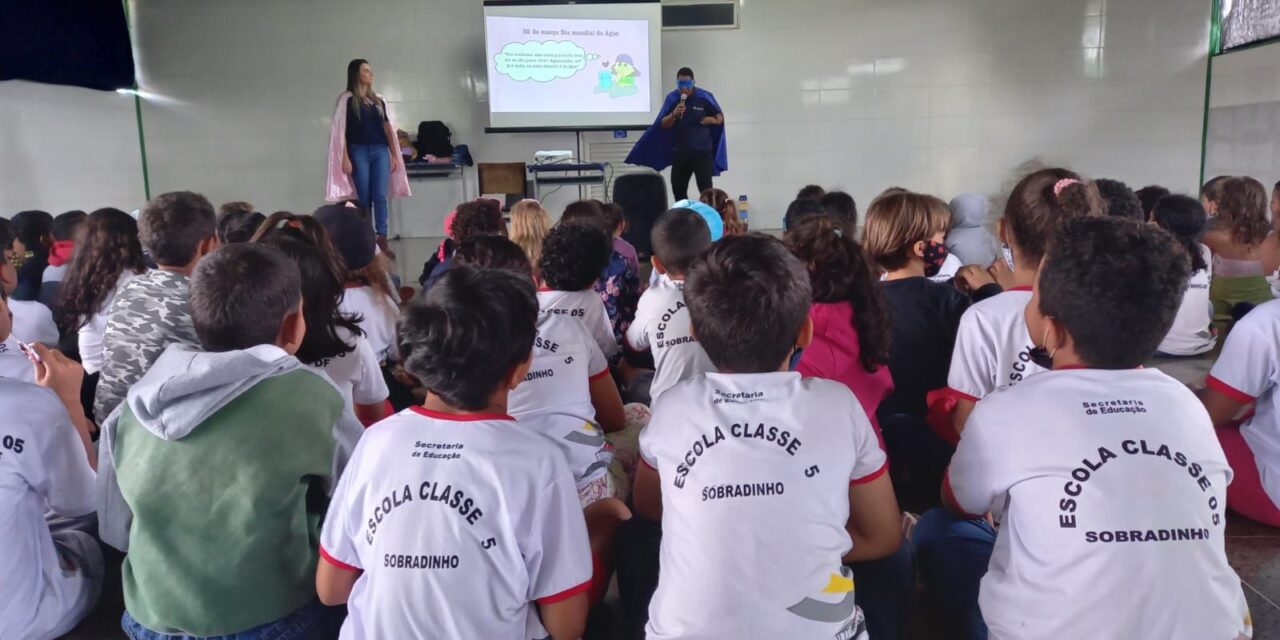 Escola de Sobradinho comemora Dia Mundial do Meio Ambiente