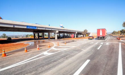 Viaduto de Sobradinho recebe adequações para melhorar tráfego e segurança