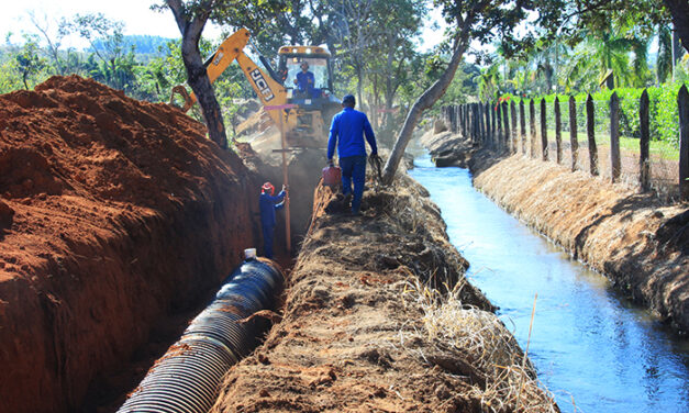 Canal de irrigação beneficiará 35 famílias no Núcleo Rural Sobradinho II