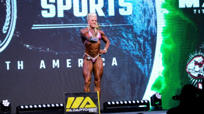 Atleta brasiliense, Vanessa Neres, conquista o topo na categoria Figure no Arnold Sport South America